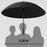 112cm 24 Ribs Semi-Automatic Long Umbrella Frosted Handle Umbrella with Sleeve - Black - 2