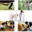 Bite-Proof Animal Handling Gloves Bird Handling Falcon Gloves Grabbing for Pet Training - Blue/M - 6