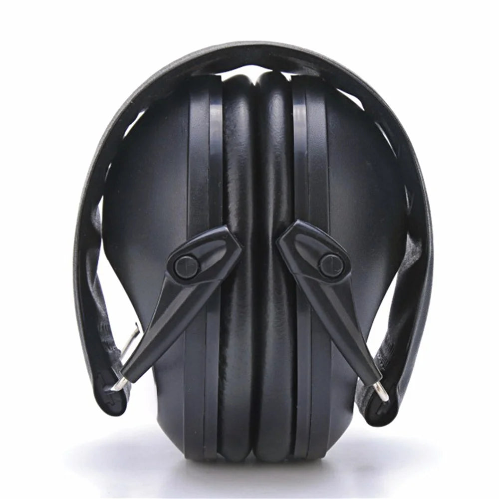 Non-Electric Ear Protection Earmuffs Noise Reduction Soundproof Hearing Cancelling Safety Ear Muffs Sound Blocking Ear Defenders - Black - 3