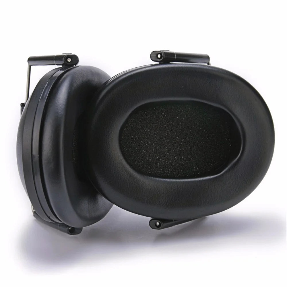 Non-Electric Ear Protection Earmuffs Noise Reduction Soundproof Hearing Cancelling Safety Ear Muffs Sound Blocking Ear Defenders - Black - 4