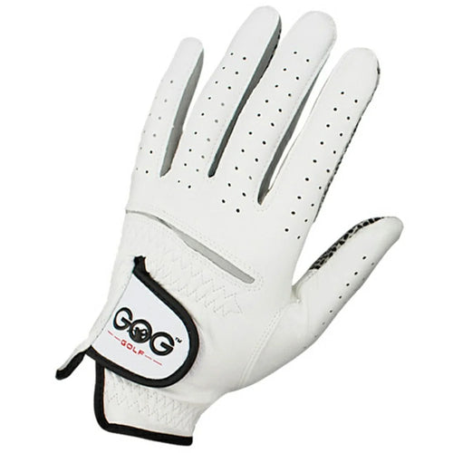 GOG 1Pc Sheepskin Leather Golf Glove Anti Slip Club Swing Putting Mittens for Men - Left Hand / Size 22 - 1