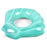 100*110cm PVC Swim Ring Inflatable Sequins Shell Shape Water Float for Children Adults - Blue - 7
