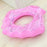 80*90cm Sequins Shell Shape Inflatable Swimming Ring Summer Pool Toy - Pink - 5