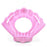 80*90cm Sequins Shell Shape Inflatable Swimming Ring Summer Pool Toy - Pink - 6