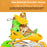 1 Pair Children Full Flash 8 Wheels Roller Skates Skating Shoes with Helmet and Protective Gear , Size M - Gold - 3