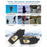 24 Teeth Ice Cleats Winter Outdoor Anti Slip Shoe Covers Traction Grips for Snow / Ice / Mud , Black Size L - 4