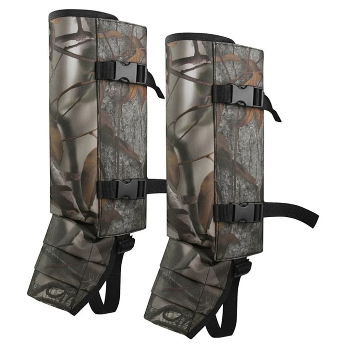 MYDAYS OUTDOOR 53 x 43cm Snake Bite Protection Leg Gaiters Leaves Camouflage Pattern Outdoor Leg Cover - 1