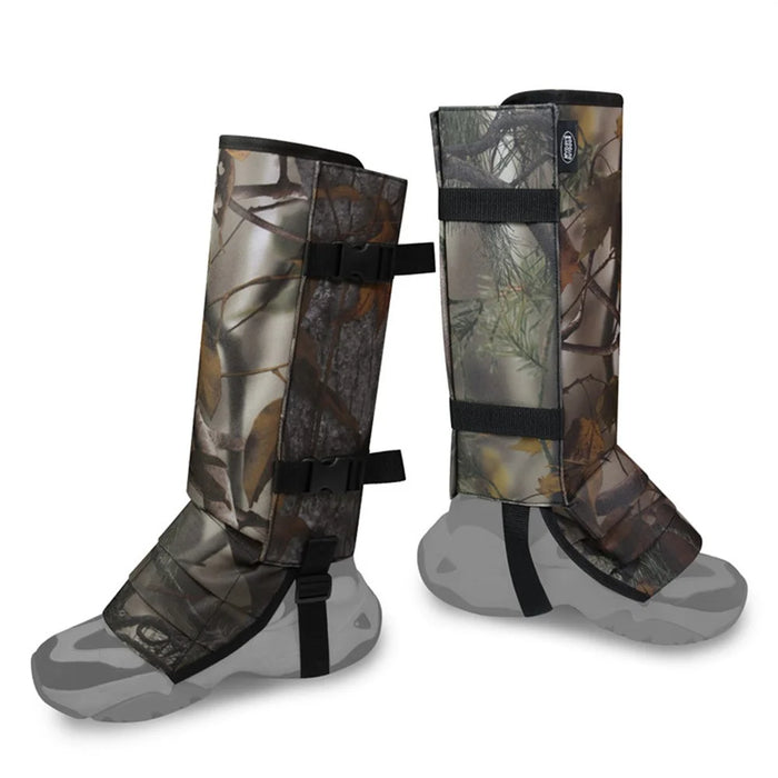MYDAYS OUTDOOR 53 x 43cm Snake Bite Protection Leg Gaiters Leaves Camouflage Pattern Outdoor Leg Cover - 4