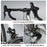 WEST BIKING JX100 700C Road Bike Lightweight Aluminum Alloy Disc Brake Bicycle for 165 - 178cm Height - Black - 4