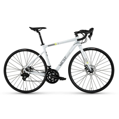 WEST BIKING JX100 700C Road Bike Lightweight Aluminum Alloy Disc Brake Bicycle for 175 - 190cm Height, YP1401051 - White - 1