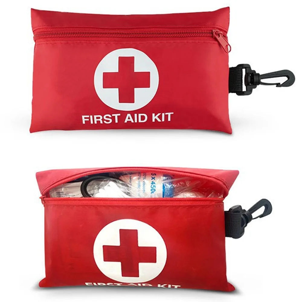 104Pcs Travel Car Home Emergency First Aid Kit Portable Outdoor Medical Survival Bag - 2