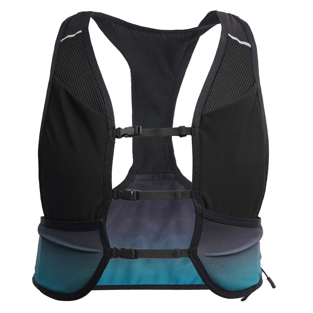 2405 Ultra Light Reflective Running Vest Adjustable Hydration Backpack for Outdoor Cycling - 2