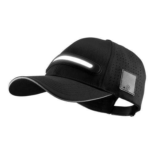 BQ-TD3 3 Modes LED Lighting Baseball Cap Rechargeable Illuminated Hat for Outdoor Activities - 1