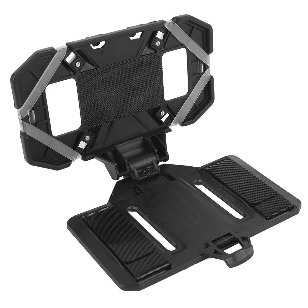 Outdoor Chest Phone Holder for 4.7 - 6.7 Inch Screens Tactical Vest Foldable Cellphone Mount - Black - 1