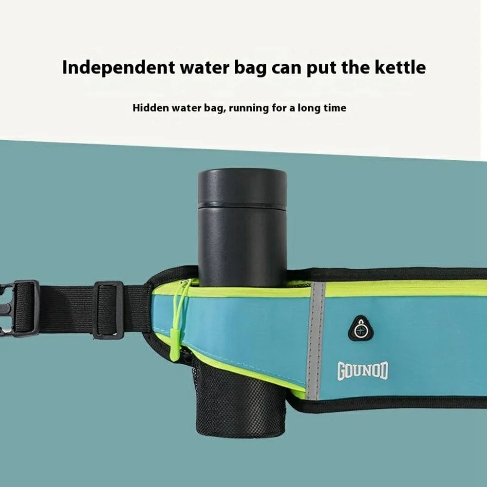 GOUNOD SK015 Outdoor Sports Belt Waist Pack Phone Holder Multifunctional Water Bottle Pouch for Cycling Running - 6