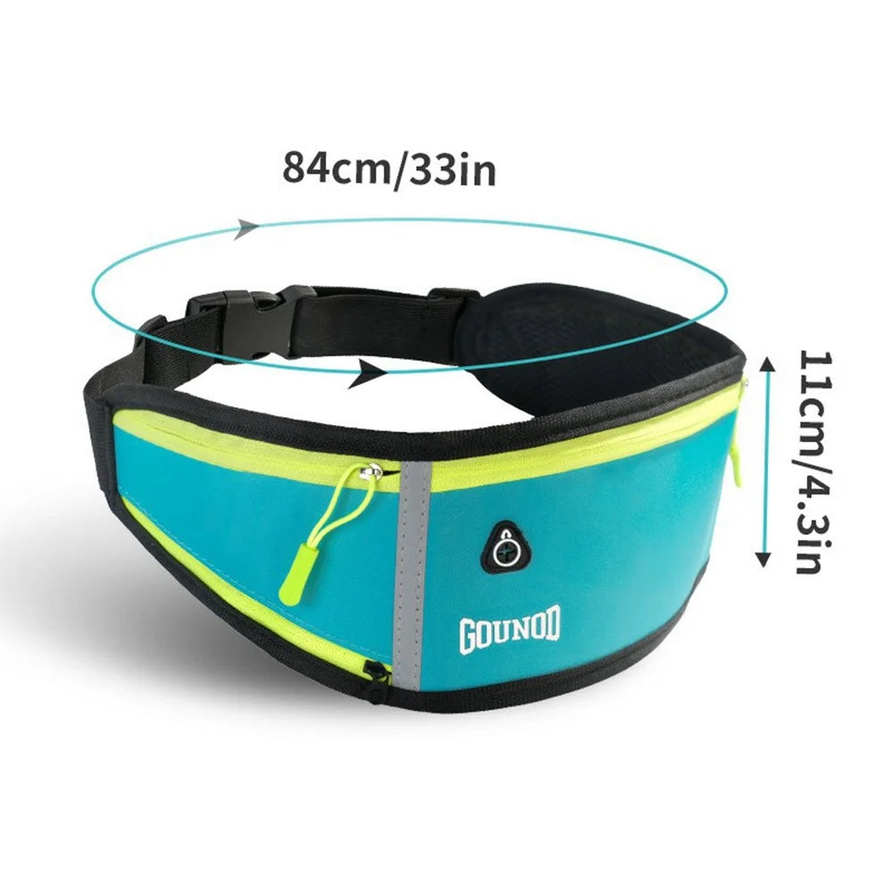 GOUNOD SK015 Outdoor Sports Belt Waist Pack Phone Holder Multifunctional Water Bottle Pouch for Cycling Running - 7