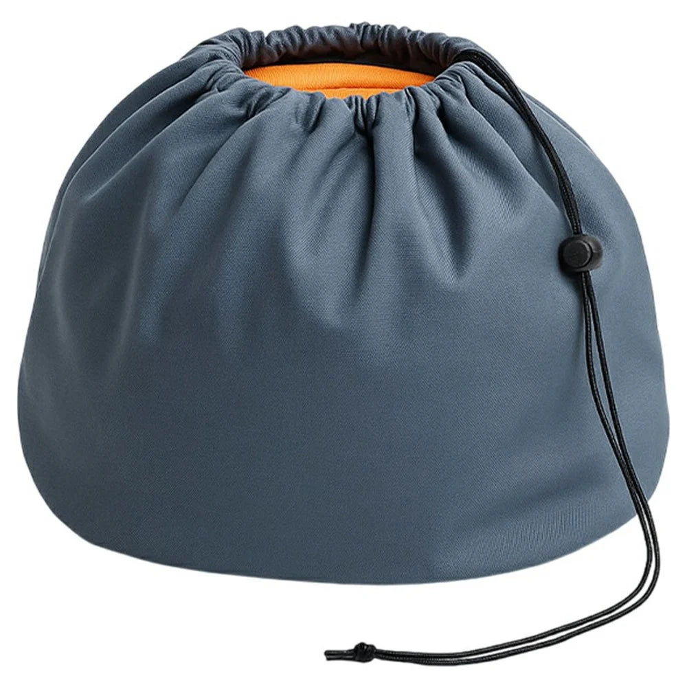 42x30cm Outdoor Sports Drawstring Bag Portable Foldable Students Basketball Storage Bag - Dark Grey - 1