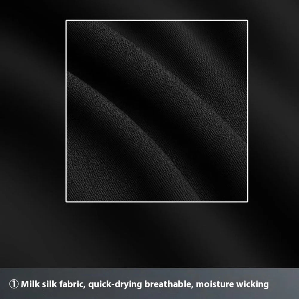 Outdoor Sports Hanging Ears Triangle Scarf Face Mask Sun Protection Milk Silk Neck Gaiter - QXSJJ-053 - 5