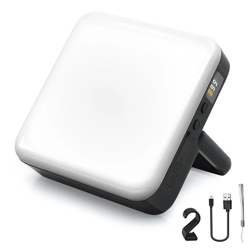 Portable LED Spotlight Work Light Outdoor Camping Fishing Repairing Lighting with 4 Modes - 1