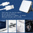 Portable LED Spotlight Work Light Outdoor Camping Fishing Repairing Lighting with 4 Modes - 3