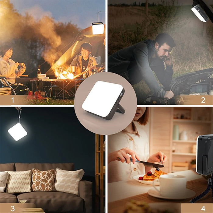 Portable LED Spotlight Work Light Outdoor Camping Fishing Repairing Lighting with 4 Modes - 6
