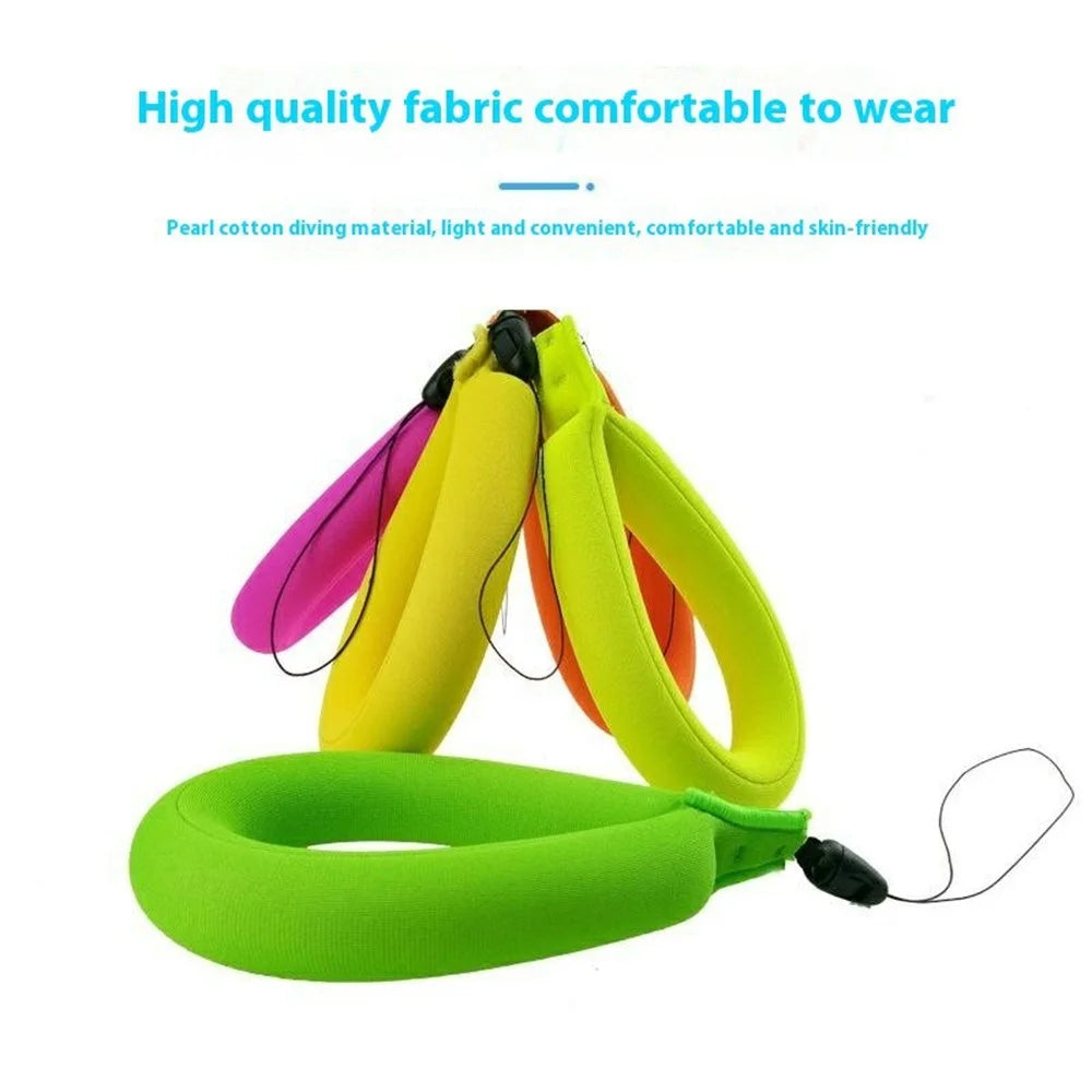 YF-HJ018 For GoPro Outdoor Camera Floating Strap Buoyancy Ring Anti Lost Phone Float Band for Swimming / Surfing / Diving - Orange - 4