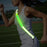 L9 5 Colors 3 Modes LED Light Up Reflective Shoulder Strap with Hook for Night Running Cycling - Green - 6