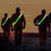 L9 5 Colors 3 Modes LED Light Up Reflective Shoulder Strap with Hook for Night Running Cycling - Green - 7