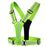 L1 Reflective Running Vest Adjustable Safety Vest with Rechargeable LED Light for Cycling Jogging - Green - 1