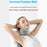 YF-JZ026 Neck Posture Corrector Breathable Ice Silk Collar Cervical Support Anti Forward Head Traction Device - Light Grey / M - 4