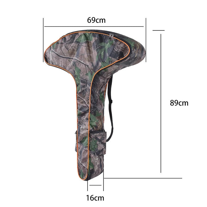 LUCKSTONE TXGNB-001 Archery Crossbow Backpack T-shaped Crossbow Storage Shoulder Bag Shooting Accessory - Black - 5