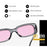 Square Frame Sunglasses Retro Lightweight Sun UV Protection Glasses for Small Faces - Orange Frame / Tan Lens - 2
