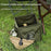 AOTU AT6361 27L Foldable Outdoor Trash Can 600D Oxford Cloth Camping Storage Bag Tactical Organizer - Army Green - 2