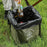 AOTU AT6361 27L Foldable Outdoor Trash Can 600D Oxford Cloth Camping Storage Bag Tactical Organizer - Army Green - 3
