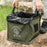 AOTU AT6361 27L Foldable Outdoor Trash Can 600D Oxford Cloth Camping Storage Bag Tactical Organizer - Army Green - 5