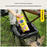 AOTU AT6361 27L Foldable Outdoor Trash Can 600D Oxford Cloth Camping Storage Bag Tactical Organizer - Army Green - 6