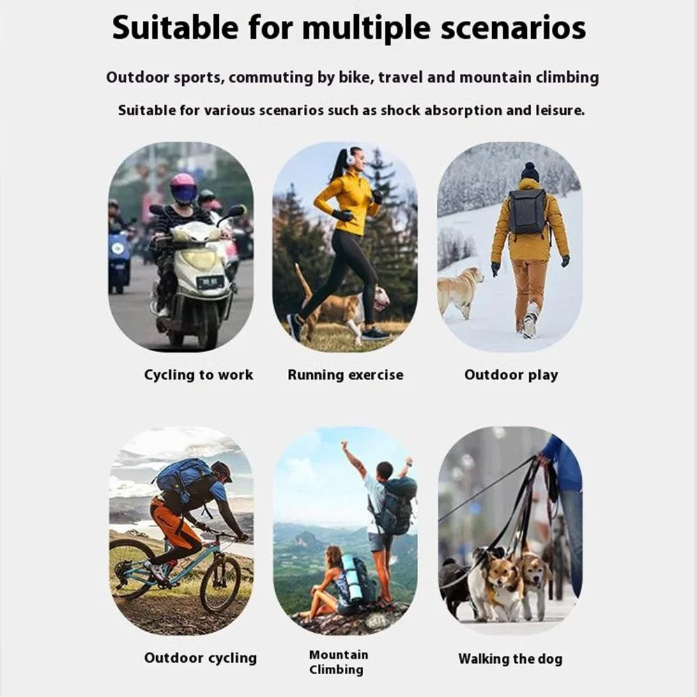 VILICO A0075 1 Pair Cycling Gloves Road Bike Half Finger Summer Breathable Shock Absorbing Gloves - Red / S - 6