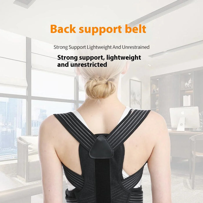Posture Corrector Back Support Breathable Anti Hunchback Spine Alignment Fixation Brace - XS - 2