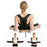 Posture Corrector Back Support Breathable Anti Hunchback Spine Alignment Fixation Brace - XS - 3