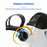 Mini Pedal Exercise Bike with LED Display Under Desk Exercise Equipment Arm and Leg Trainer (No Battery) - 5