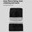 2025D14 Winter Windproof Knit Beanie Hat Face Mask Neck Warmer 3-Piece Set - Black+Grey - 4