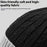 2025D14 Winter Windproof Knit Beanie Hat Face Mask Neck Warmer 3-Piece Set - Black+Grey - 5