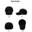 2025d20 Baseball Cap Middle-Aged Elderly Men Winter Outdoor Windproof Warm Ear Protection Hat - Black - 6