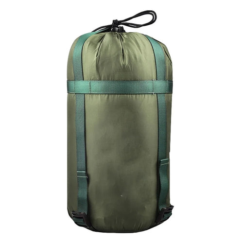 LUCKSTONE YSD-01 Outdoor Camping Waterproof Compression Storage Bag Drawstring Nylon Pack - Army Green - 1