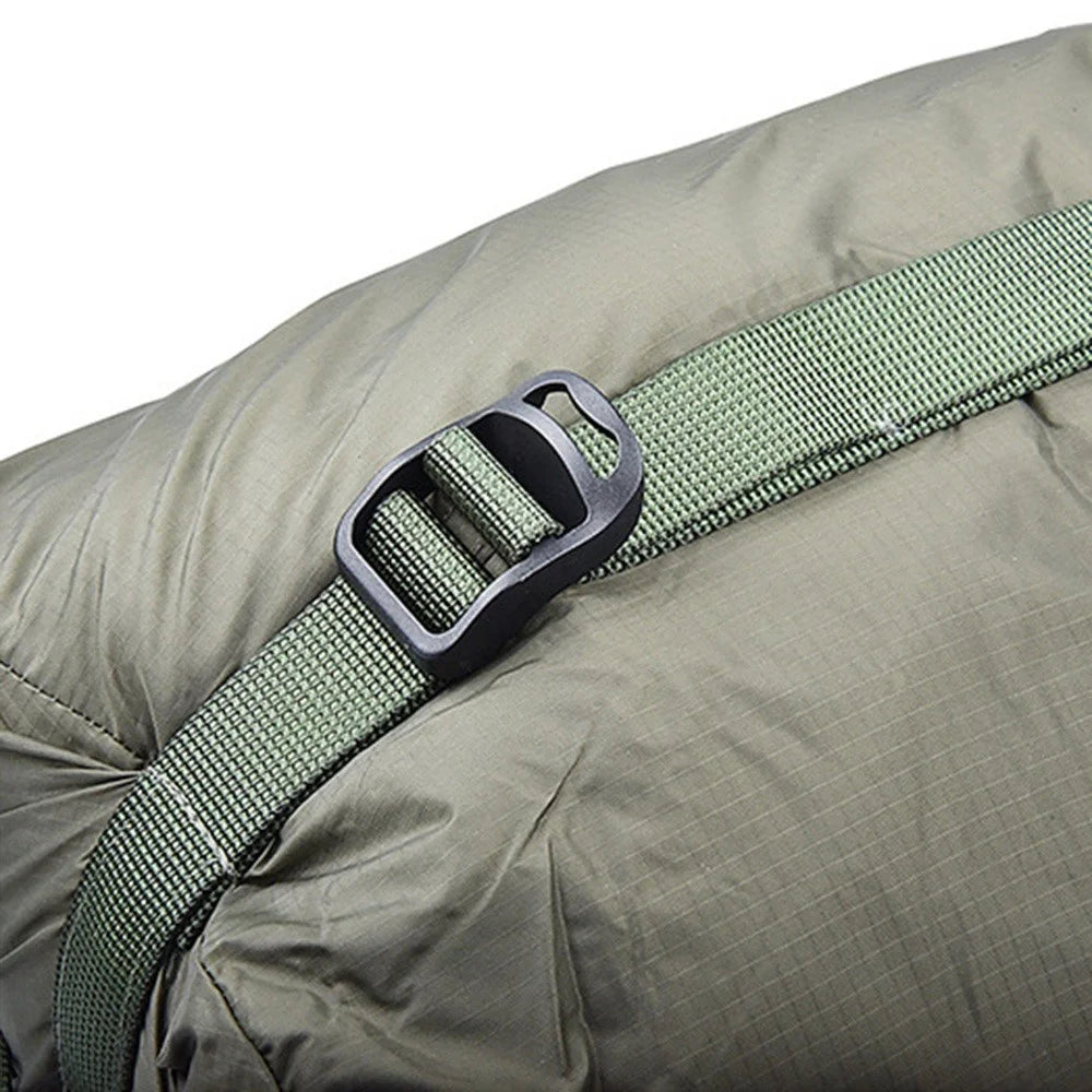 LUCKSTONE YSD-01 Outdoor Camping Waterproof Compression Storage Bag Drawstring Nylon Pack - Army Green - 4