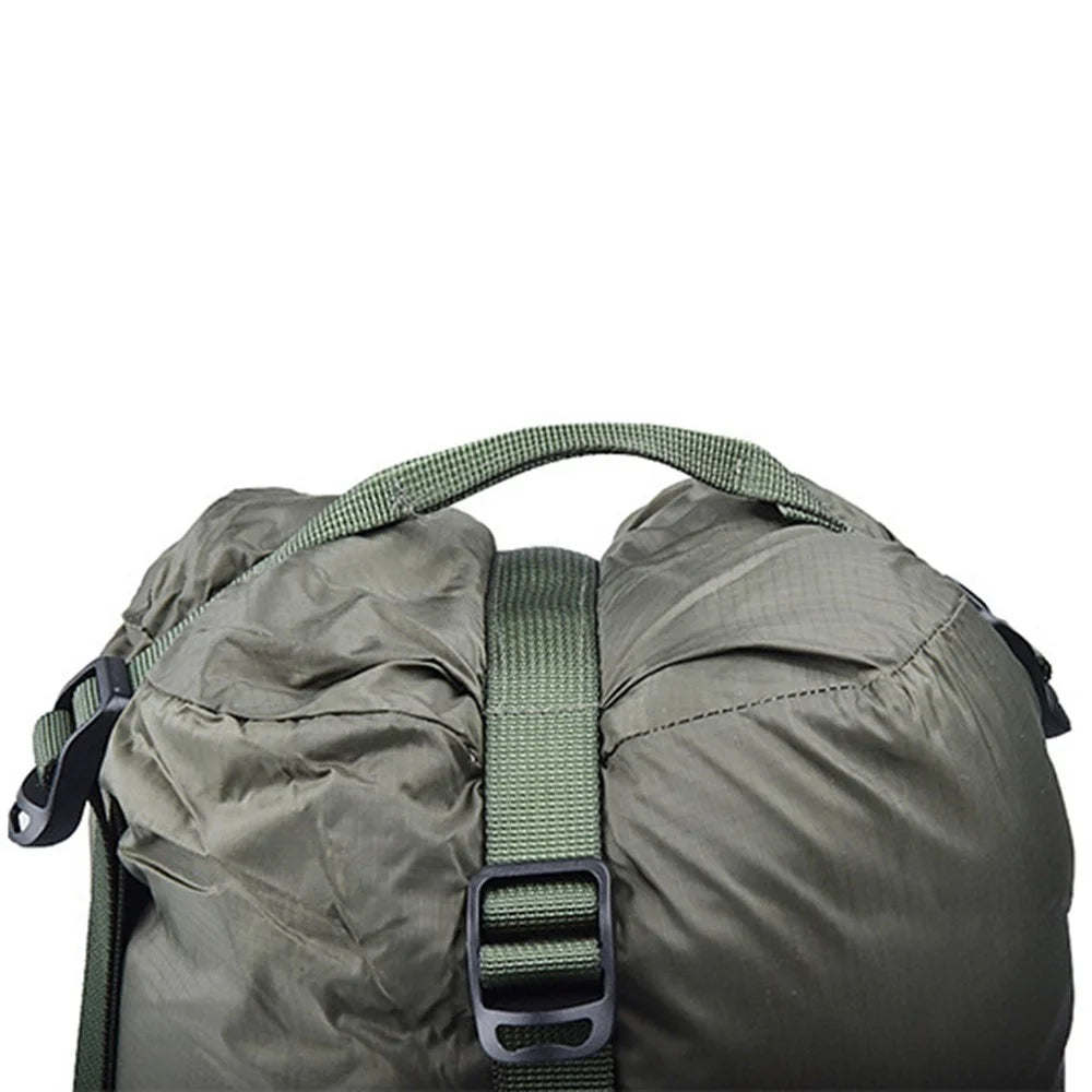 LUCKSTONE YSD-01 Outdoor Camping Waterproof Compression Storage Bag Drawstring Nylon Pack - Army Green - 6