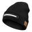 M1-BTD4 Colorful LED Light Warm Beanie Hat Night Running Bluetooth-Compatible Music Cap - Black - 2