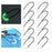 LUCKSTONE SLPJ 10Pcs Camping Luminous Zipper Puller Backpack Zipper Extension Rope Multifunctional Outdoor Tool - 1