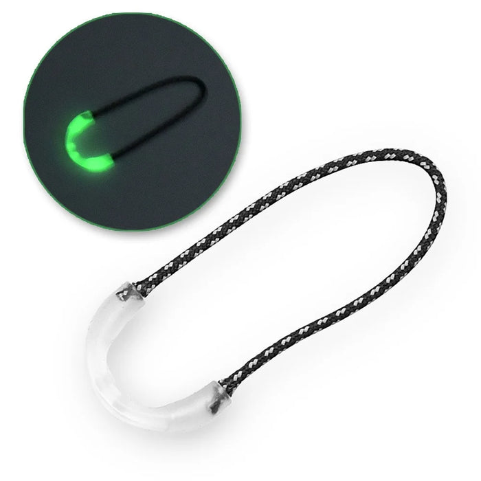 LUCKSTONE SLPJ 10Pcs Camping Luminous Zipper Puller Backpack Zipper Extension Rope Multifunctional Outdoor Tool - 3