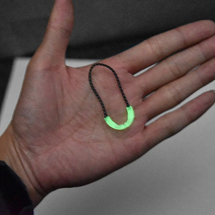 LUCKSTONE SLPJ 10Pcs Camping Luminous Zipper Puller Backpack Zipper Extension Rope Multifunctional Outdoor Tool - 4